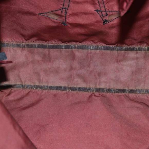 PRADA robot Hand Bag Nylon Brown Auth bs17789 - Picture 15 of 16